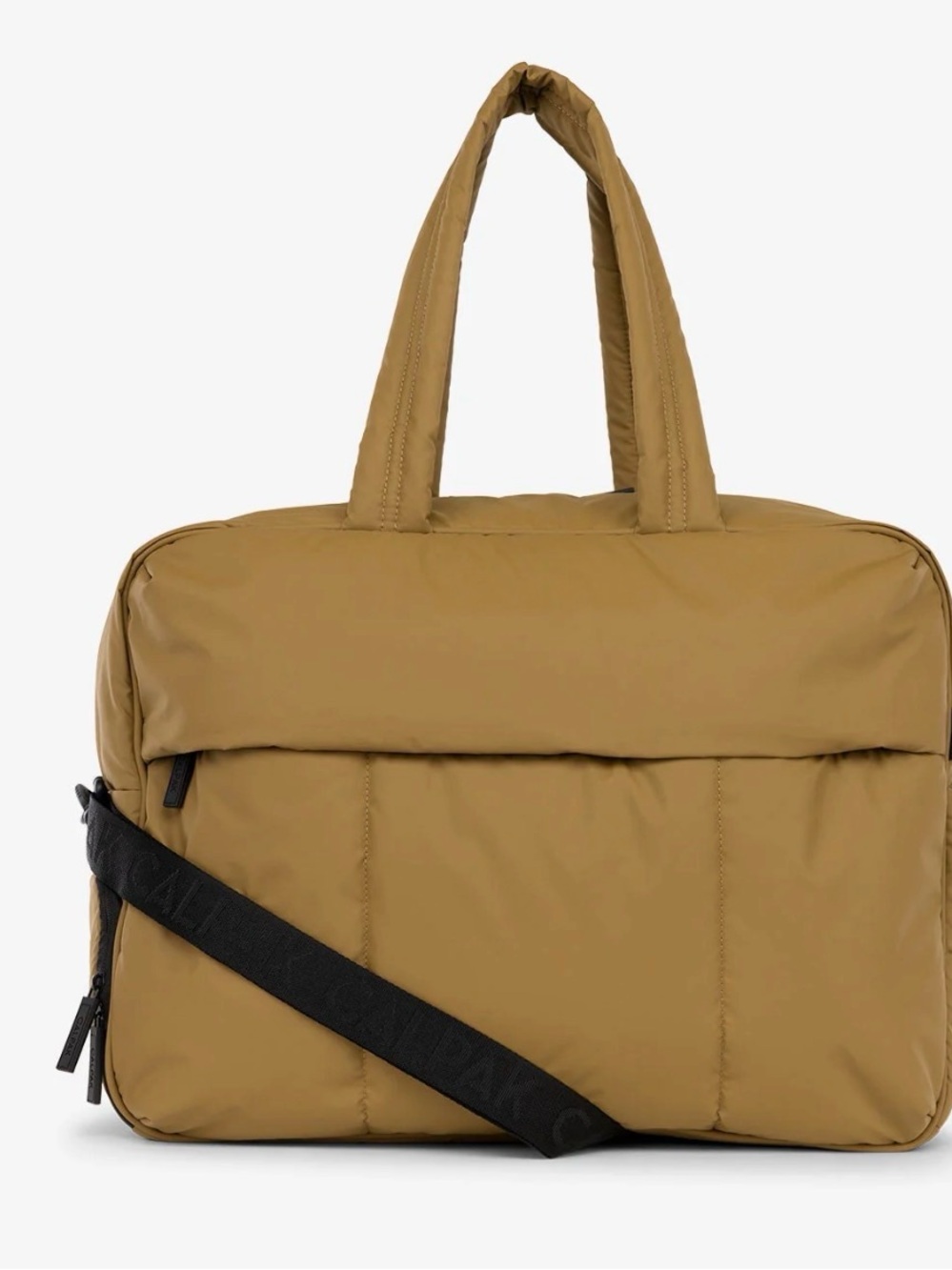 Calpak Luka Duffel in Khaki - Picture 7 of 8